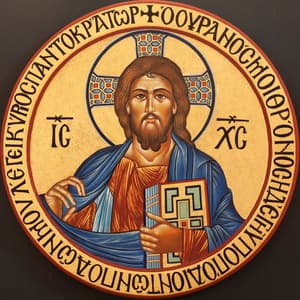 Cristo pantocrator della cappella palatina di palermo